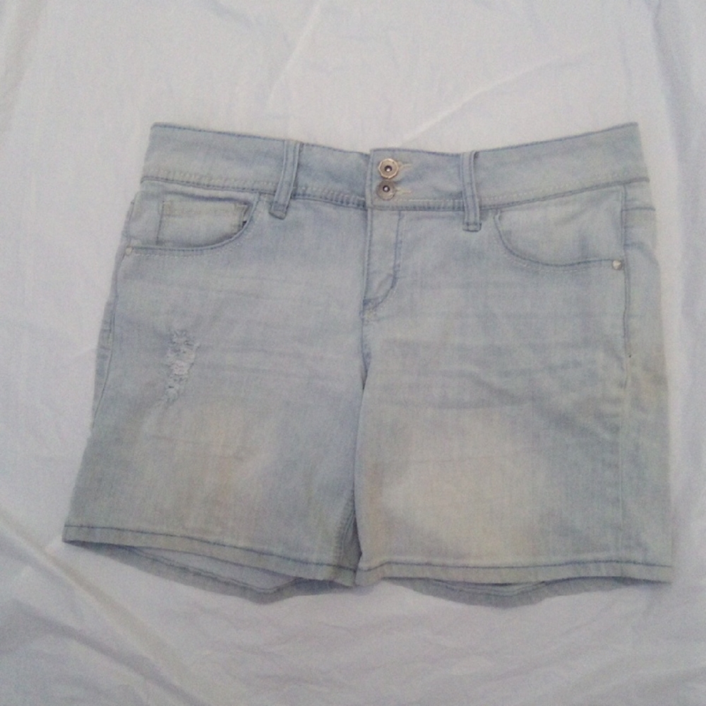HYDRAULIC Light Blue Denim Women's Shorts SIZE 15/16 WAIST 36"